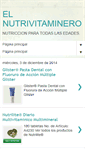 Mobile Screenshot of elnutrivitaminero.blogspot.com