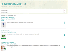 Tablet Screenshot of elnutrivitaminero.blogspot.com