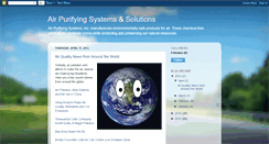 Desktop Screenshot of airpurifyingsystems.blogspot.com