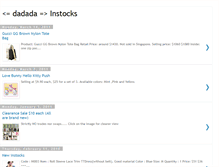 Tablet Screenshot of dadada-instocks.blogspot.com