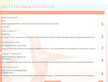 Tablet Screenshot of 13th-summerfestival.blogspot.com