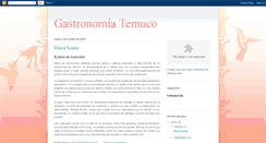 Desktop Screenshot of gastronomiaentemuco.blogspot.com