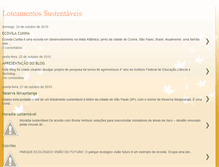 Tablet Screenshot of loteamentosustentaveis.blogspot.com