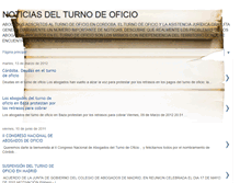 Tablet Screenshot of noticiasdelturnodeoficio.blogspot.com