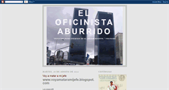 Desktop Screenshot of oficinistaaburrido.blogspot.com