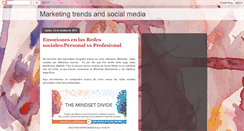 Desktop Screenshot of marketingtrends-socialmedia.blogspot.com