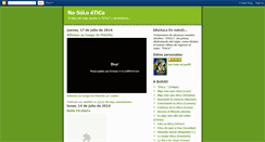 Desktop Screenshot of nosoloetica.blogspot.com