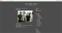 Desktop Screenshot of just1clickblog.blogspot.com