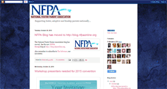 Desktop Screenshot of nationalfosterparentassociation.blogspot.com