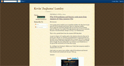 Desktop Screenshot of kevin-jaqhama-lumley.blogspot.com