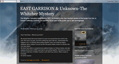 Desktop Screenshot of eastgarrison.blogspot.com