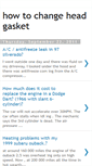 Mobile Screenshot of howtochangeheadgasket.blogspot.com