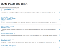 Tablet Screenshot of howtochangeheadgasket.blogspot.com