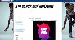 Desktop Screenshot of blackboyawesome.blogspot.com