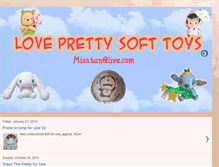 Tablet Screenshot of love-pretty-soft-toys.blogspot.com