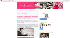 Desktop Screenshot of luciadelocio.blogspot.com