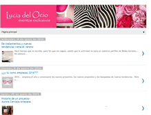 Tablet Screenshot of luciadelocio.blogspot.com