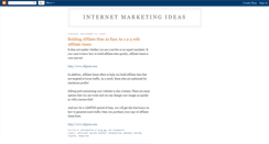 Desktop Screenshot of internet-marketing-idea.blogspot.com