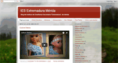 Desktop Screenshot of iesextremadura.blogspot.com