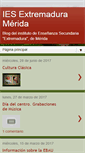 Mobile Screenshot of iesextremadura.blogspot.com