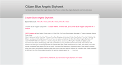 Desktop Screenshot of citizenblueangelsskyhawks.blogspot.com