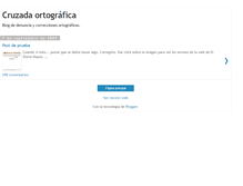 Tablet Screenshot of cruzadaortografica.blogspot.com