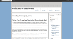 Desktop Screenshot of intelesure.blogspot.com