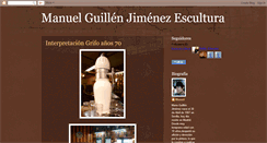 Desktop Screenshot of manuelguillenjimenezescultura.blogspot.com