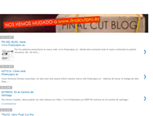 Tablet Screenshot of finalcutblog.blogspot.com