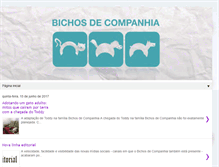 Tablet Screenshot of companhiadebichos.blogspot.com