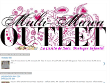 Tablet Screenshot of outletlacasitadesara.blogspot.com