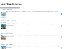 Tablet Screenshot of mxicoysusdestinosturisticos.blogspot.com