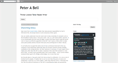 Desktop Screenshot of peterabell.blogspot.com