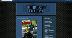 Desktop Screenshot of imminent-doom.blogspot.com