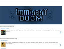 Tablet Screenshot of imminent-doom.blogspot.com