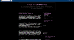 Desktop Screenshot of kinesinteriorblogg.blogspot.com