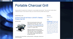 Desktop Screenshot of portablecharcoalgrillguide.blogspot.com