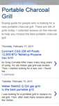 Mobile Screenshot of portablecharcoalgrillguide.blogspot.com