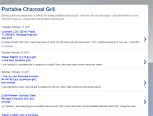 Tablet Screenshot of portablecharcoalgrillguide.blogspot.com