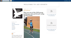 Desktop Screenshot of aeisports.blogspot.com
