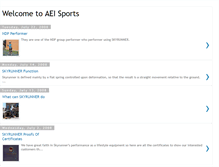 Tablet Screenshot of aeisports.blogspot.com