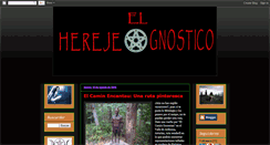 Desktop Screenshot of elherejegnostico.blogspot.com