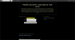 Desktop Screenshot of 300moviefan.blogspot.com