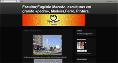 Desktop Screenshot of eugeniomacedoescultor.blogspot.com