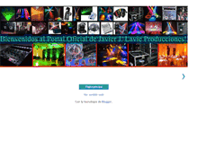 Tablet Screenshot of jjlproducciones.blogspot.com