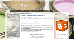 Desktop Screenshot of mestrucspourblogger.blogspot.com