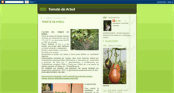Desktop Screenshot of eltomatedearbol.blogspot.com
