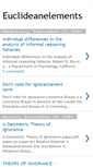 Mobile Screenshot of euclideanelements.blogspot.com