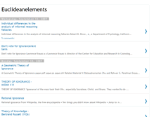 Tablet Screenshot of euclideanelements.blogspot.com