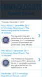 Mobile Screenshot of criminologistsboardexamresults.blogspot.com